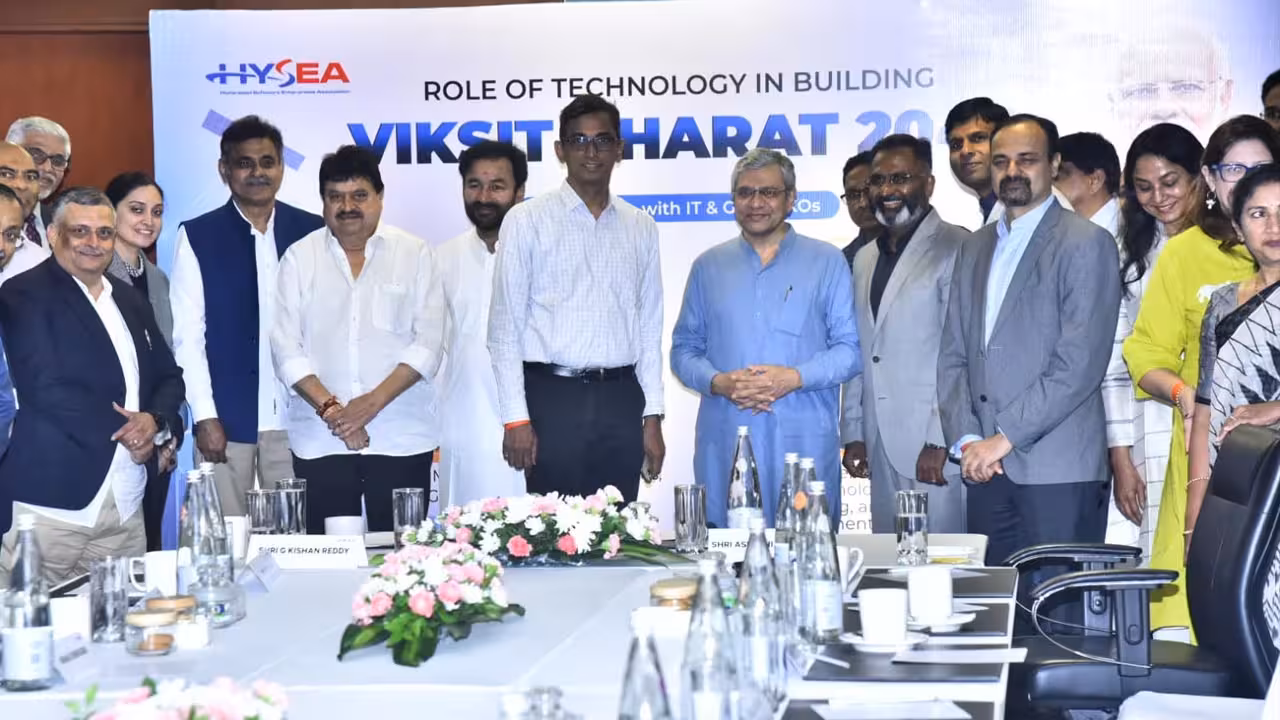 AI as a Service is the Future Ashwini Vaishnaw at HYSEA Hyderabad