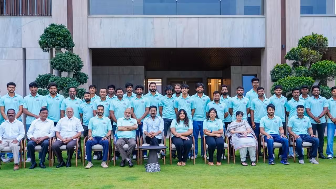 CM Revanth Reddy Announces Govt Jobs and Cash Rewards for Athletes