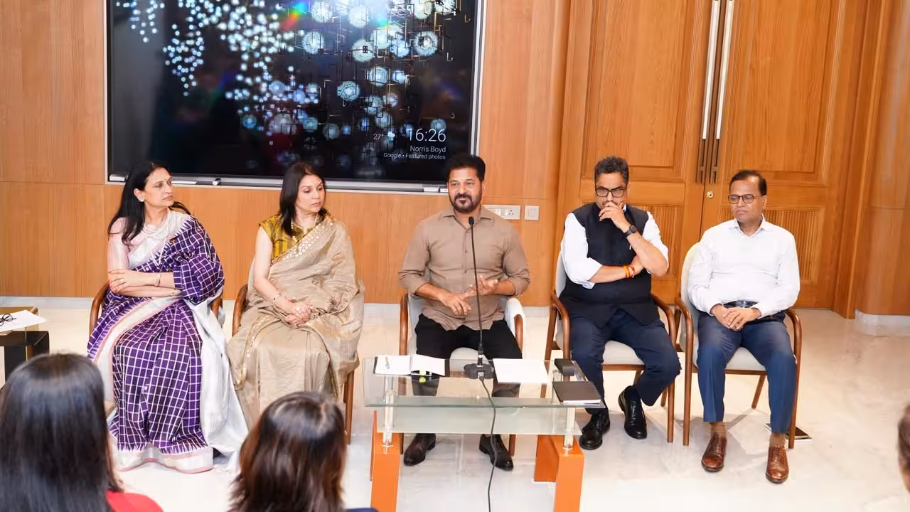 CM Revanth Reddy Offers Prime Land in Future City for Women Entrepreneurs