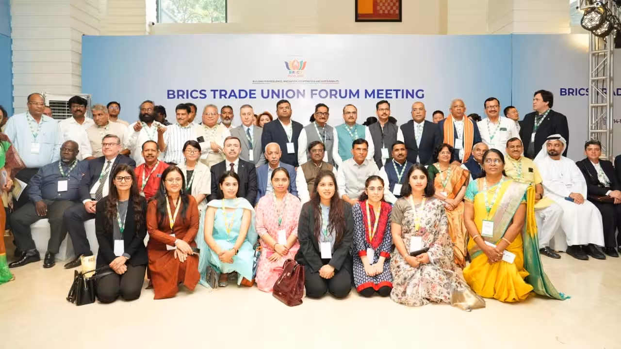BRICS Trade Union Summit 2026 Begins in Hyderabad Focus on AI and Jobs