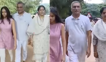 Harish Rao | మెట్ల మార్గంలో తిరుమల చేరుకున్న హరీశ్ రావు.. వీడియో