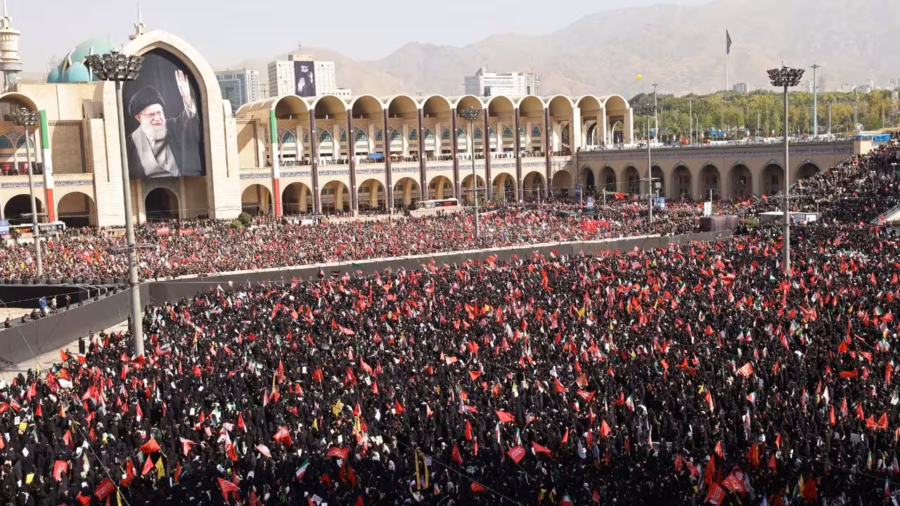 Ayatollah Ali Khamenei Funeral The Tiny Coffin That Moved the World