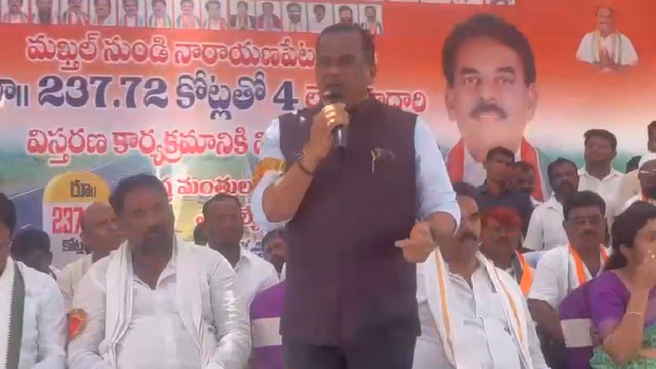 Komatireddy Venkat Reddy | అభివృద్ధికి నాణ్యమైన రోడ్లే పునాది : మంత్రి కోమటిరెడ్డి వెంకట్ రెడ్డి