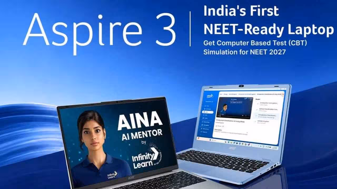 NEET 2027 | నీట్ 2027 కోసం ప్రత్యేక ల్యాప్టాప్.. ఏసర్-ఇంటెల్-ఇన్ఫినిటీ లెర్న్ ఆధ్వర్యంలో లాంచ్..