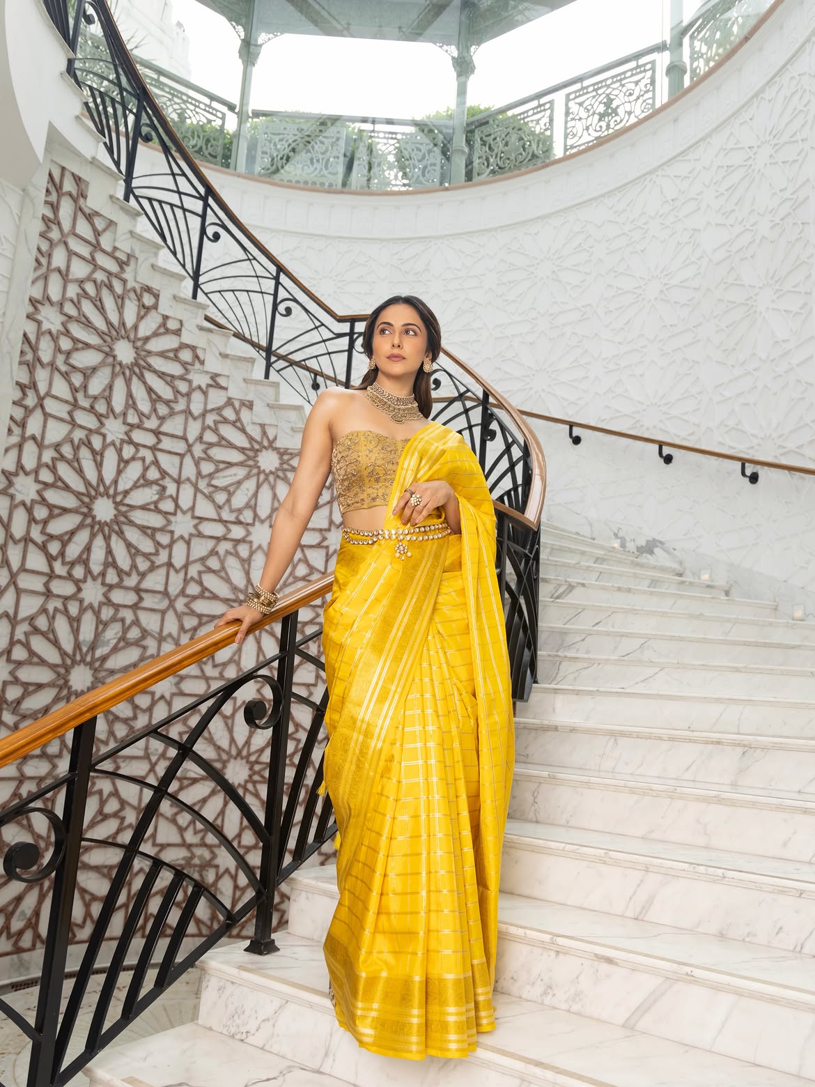 ప్రథమ్ సంకల్ప్ ఈవెంట్కు రకుల్ ప్రీత్ సింగ్ స్పెషల్ అట్రాక్షన్గా నిలిచింది.
