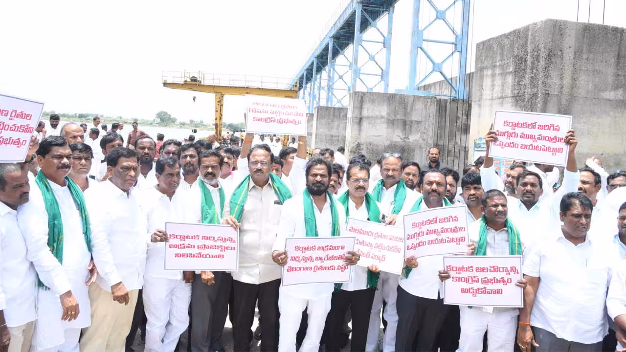 Srinivas Goud | కృష్ణా, భీమా నదులపై కర్ణాటక అక్రమ ప్రాజెక్టులు.. తెలంగాణకు నీళ్లు వచ్చే పరిస్థితి లేదు : శ్రీనివాస్ గౌడ్