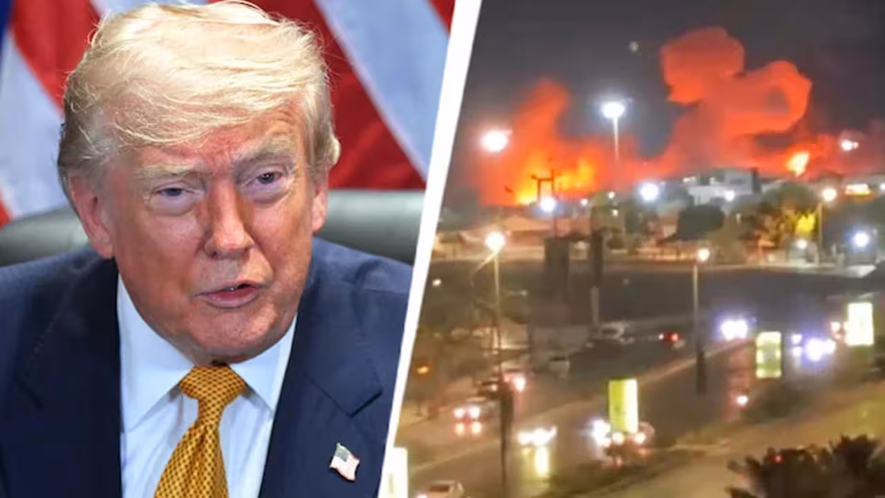 US-Iran War Trump Declares Ceasefire Deal Over After Fresh Strikes