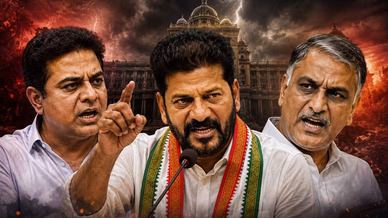 టూ-ఫ్రంట్ వార్: కేటీఆర్, హరీష్లను ఎదుర్కొనేందుకు కాంగ్రెస్ ‘హిట్లర్ వ్యూహం’.. వర్కవుట్ అవుతుందా?