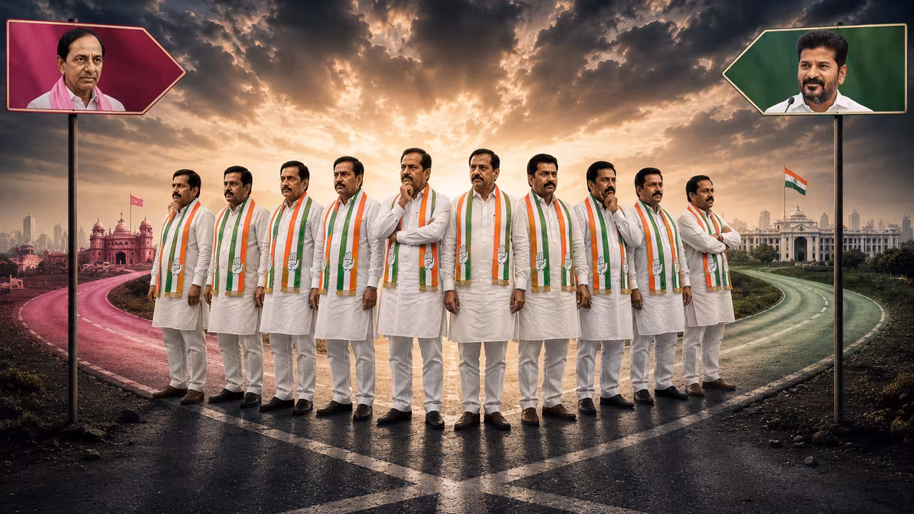 ‘హస్తం’ గూటిలో ‘గులాబీ’ల త్రిశంకు స్వర్గం: అభివృద్ధి ఆశలు.. గౌరవం గల్లంతు: ఫిరాయింపు నేతల రాజకీయ తంటాలు!