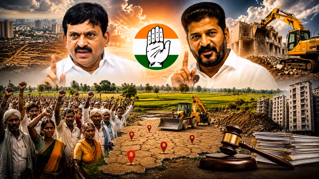 హైడ్రా నుంచి లగ్చర్ల దాకా.. ‘భూ’ రగడతో మారుతున్న తెలంగాణ పొలిటికల్ గేమ్!