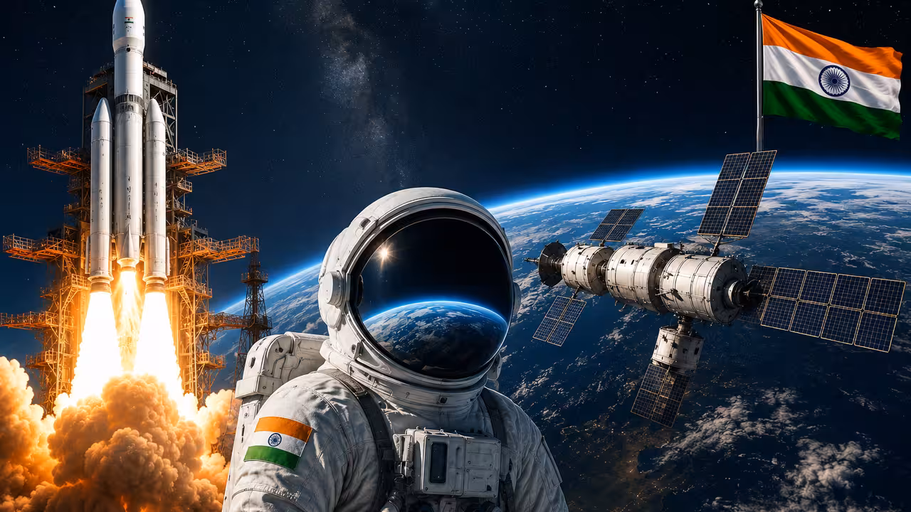 భారత్ స్పేస్ మిషన్స్ స్పీడ్ అప్: గగన్యాన్, బీఏఎస్ (BAS) ప్రాజెక్టుల తాజా వివరాలు వెల్లడి!