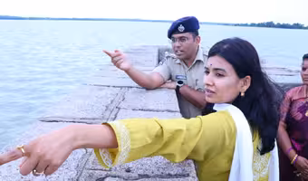 Upper Manair | ఎగువ మానేరుకు చేరుతున్న వరద.. ప‌రిశీలించిన కలెక్టర్‌ గరిమ అగ్రవాల్‌