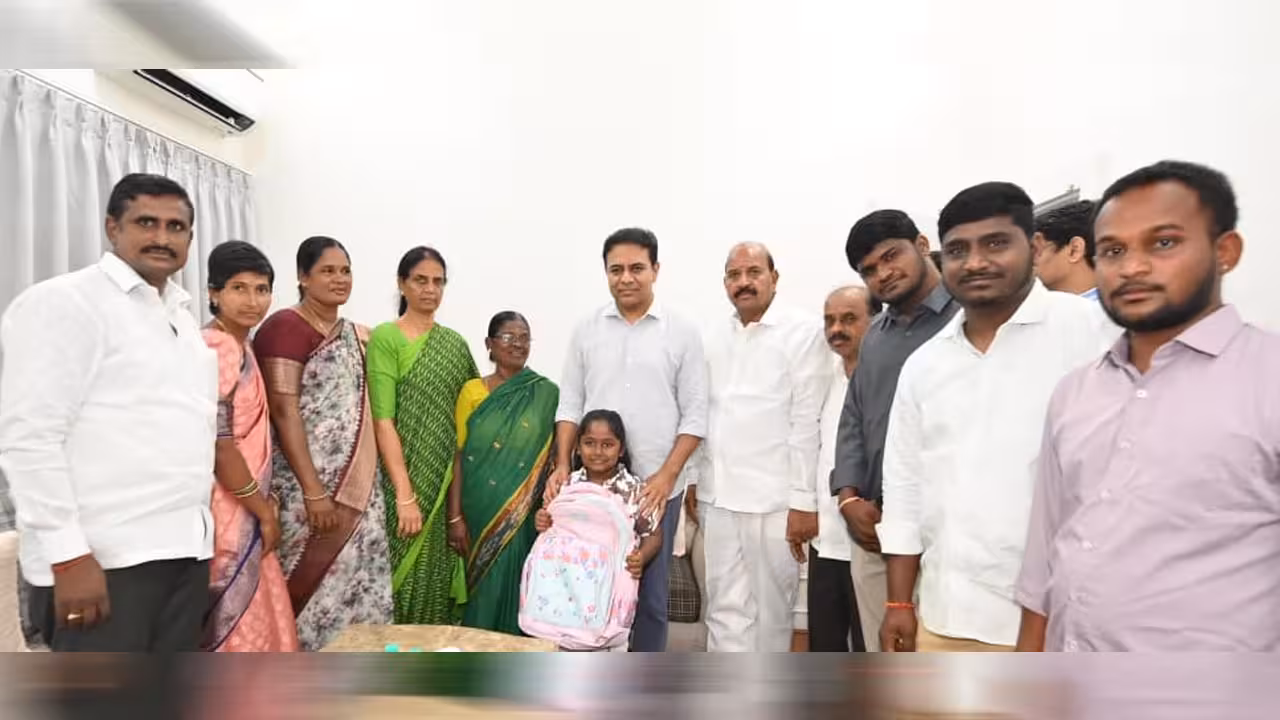 KTR | అమరవీరుడు యాదిరెడ్డి కుటుంబానికి కేటీఆర్ అండ.. ధన్యవాదాలు తెలిపిన కుటుంబీకులు