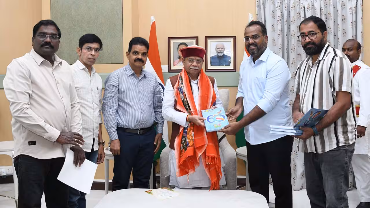 National Conclave | ప్రెస్ క్లబ్స్ ఫెడరేషన్ జాతీయ సదస్సుకు రండి.. గవర్నర్ను ఆహ్వానించిన ప్రతినిధులు