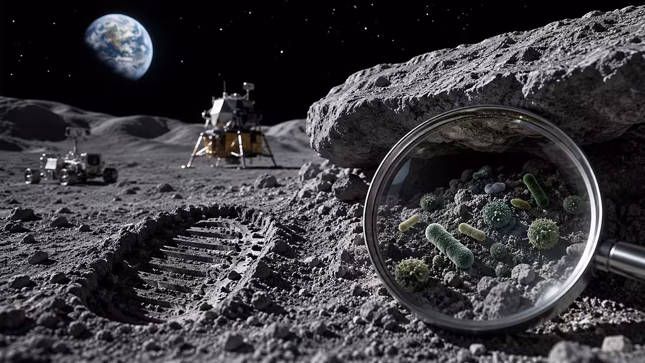 Moon Study | చంద్రుడిపై సూక్ష్మజీవుల మనుగడపై కొత్త అధ్యయనం.. వెలుగులోకి ఆసక్తికర విషయాలు