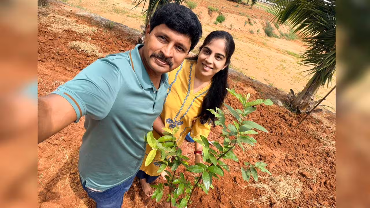 Joginapally Santhosh Kumar | ఈ అందమైన రోజు మాకు ఎంతో ప్రత్యేకం.. పచ్చని రేపటి కోసం మొక్క నాటుతున్నాం