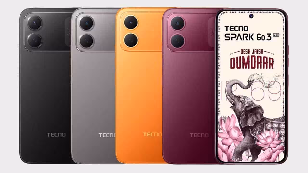 TECNO Spark Go 3 Pro | చవక ధరకే టెక్నో కొత్త స్మార్ట్ ఫోన్.. వాటర్, డస్ట్ రెసిస్టెన్స్తో..