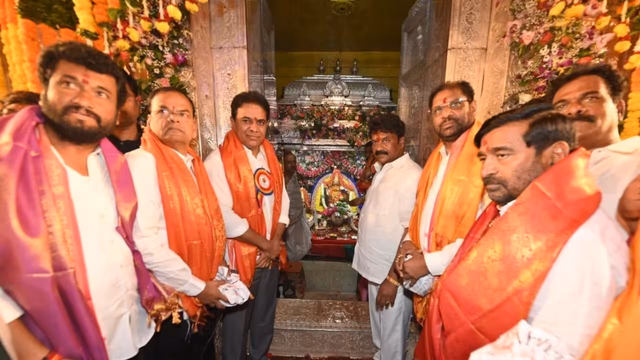 KTR | వర్షాలు బాగా పడాలే.. రాష్ట్రం పచ్చగా ఉండాలని అమ్మవారిని కోరుకున్నా