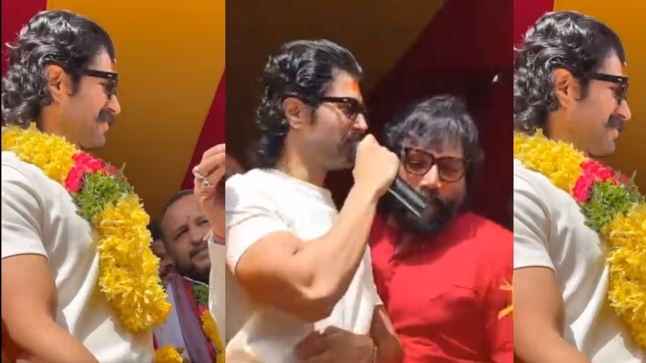 Vijay Deverakonda | బోనాల వేడుక – లాల్ దర్వాజా మహంకాళి ఆలయంలో విజయ్ దేవరకొండ, సందీప్ వంగా ప్రత్యేక పూజలు