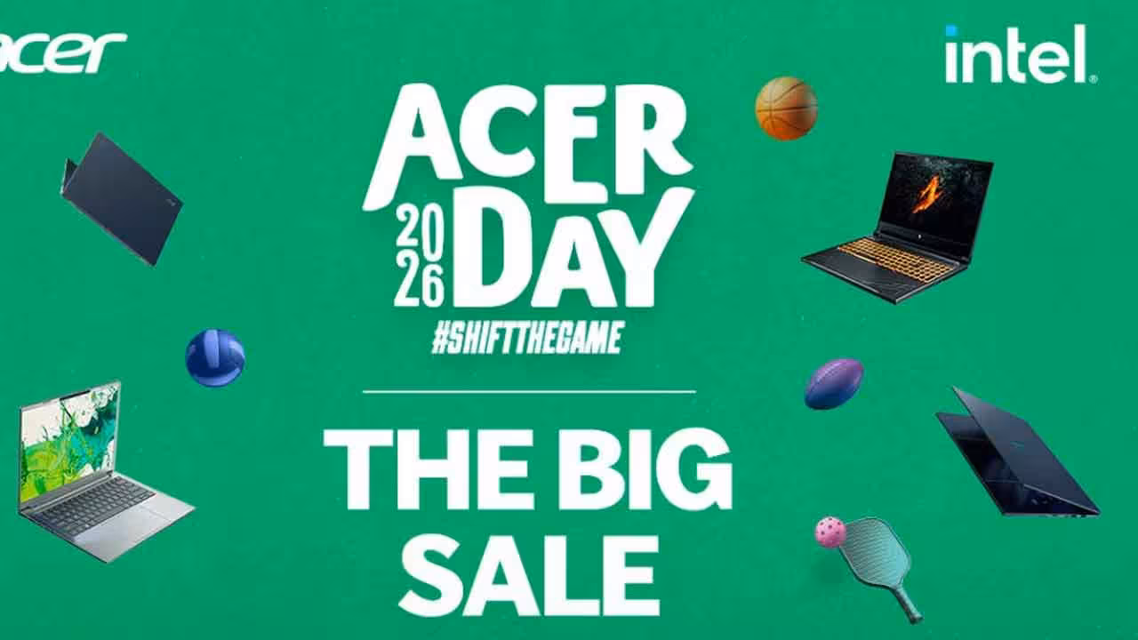 Acer Day 2026 | ల్యాప్టాప్ కొనేవారికి గుడ్ న్యూస్.. రూ.20వేల వరకు డిస్కౌంట్ ఇస్తున్న ఏసర్..