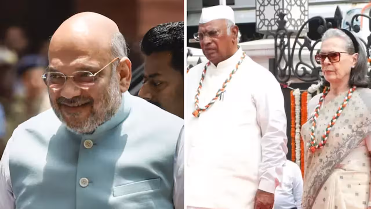 Amit Shah vs Sonia Gandhi | వందేమాతరం పట్ల ఇంత అవమానమా.. సోనియా గాంధీ దేశ ప్రజలకు క్షమాపణలు చెప్పాలి: అమిత్ షా