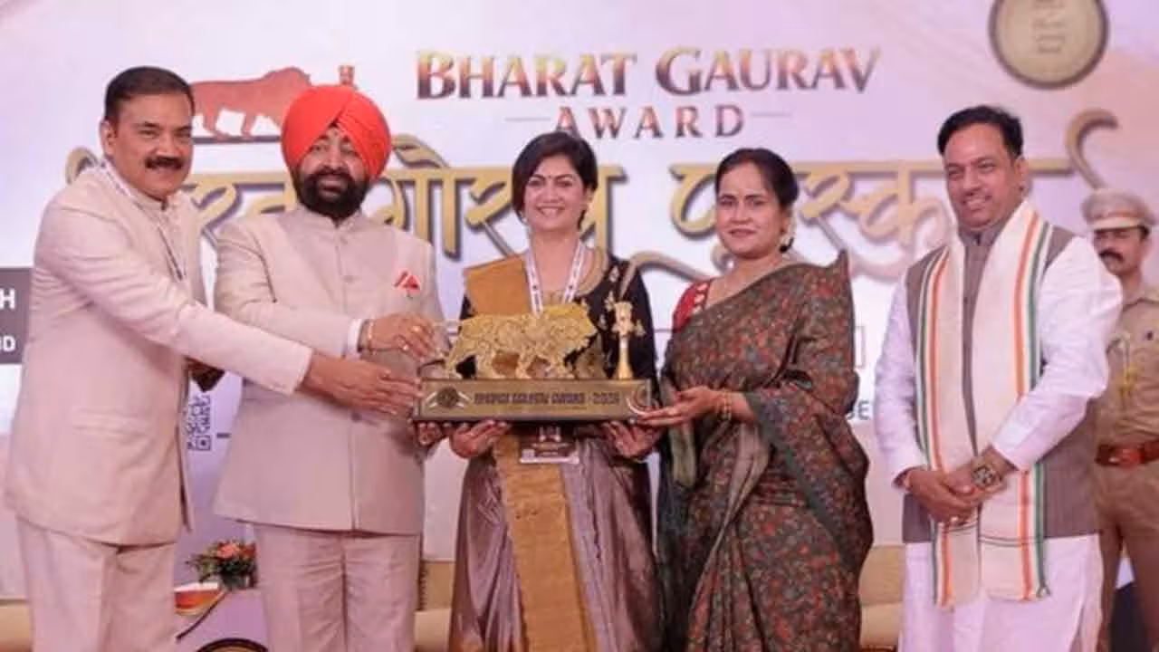 Bharat Gaurav Award | మాజీ డీజీపీ అంజనీ కుమార్కు లైఫ్ టైమ్ అచీవ్మెంట్ అవార్డు