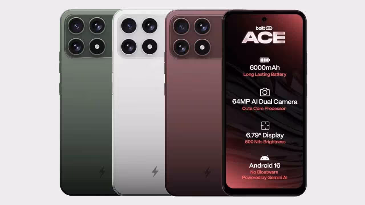 boltt Ace 5G | స్మార్ట్ఫోన్ మేకింగ్లోకి బోల్ట్.. తొలి రెండు ఫోన్లు లాంచ్, ధర రూ.9,999 మాత్రమే..