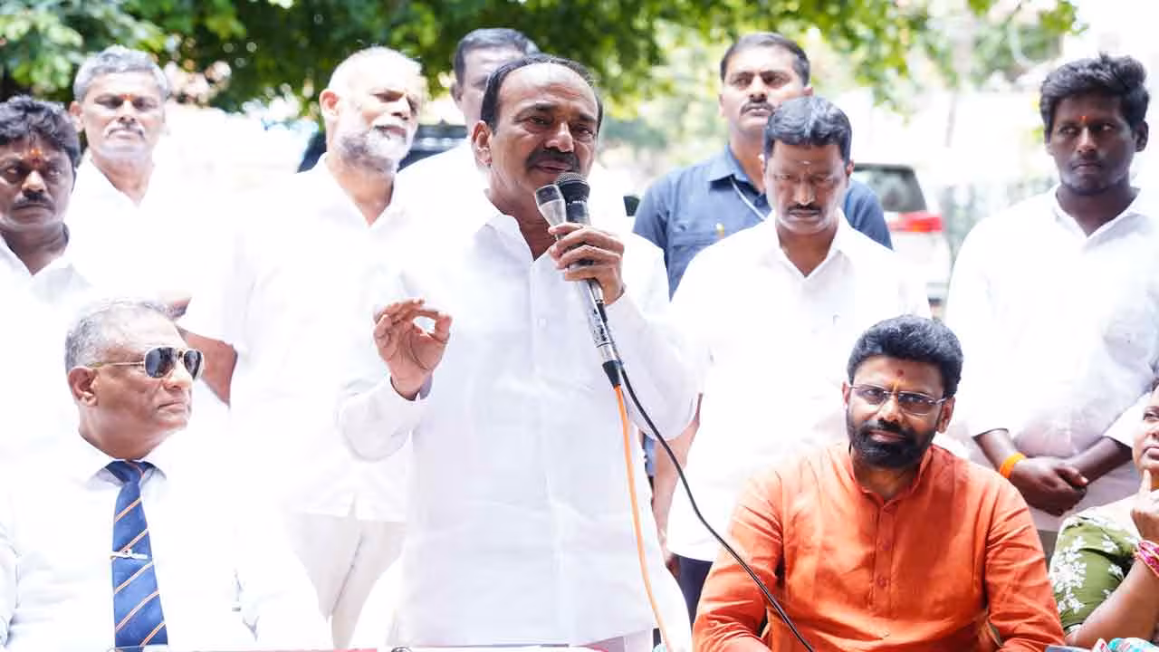 MP Eatala Rajender | నీతి మాటలు చెబుతున్న రంగనాథ్.. నిజంగా హిట్లర్ లెక్క చేశారు : ఎంపీ ఈటల