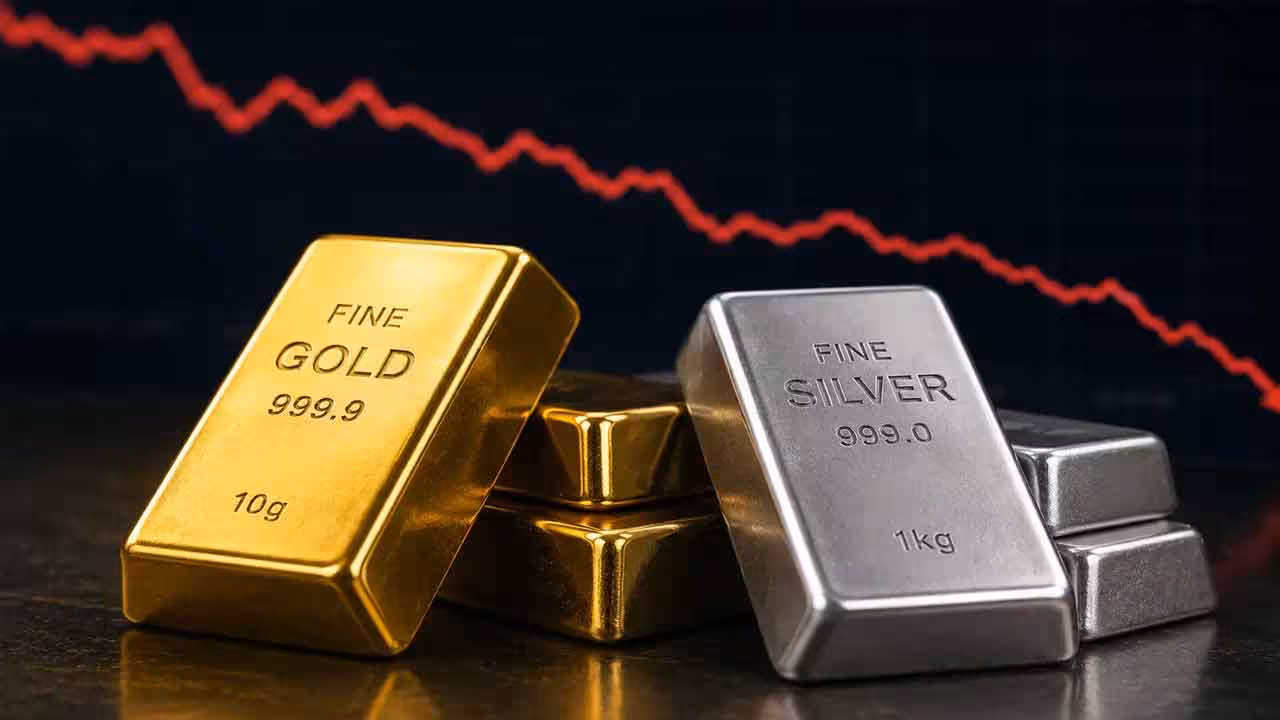Gold And Silver Prices Today | భారీగా పడిపోయిన బంగారం ధరలు.. పెట్టుబడిదారుల్లో యుద్ధం టెన్షన్..