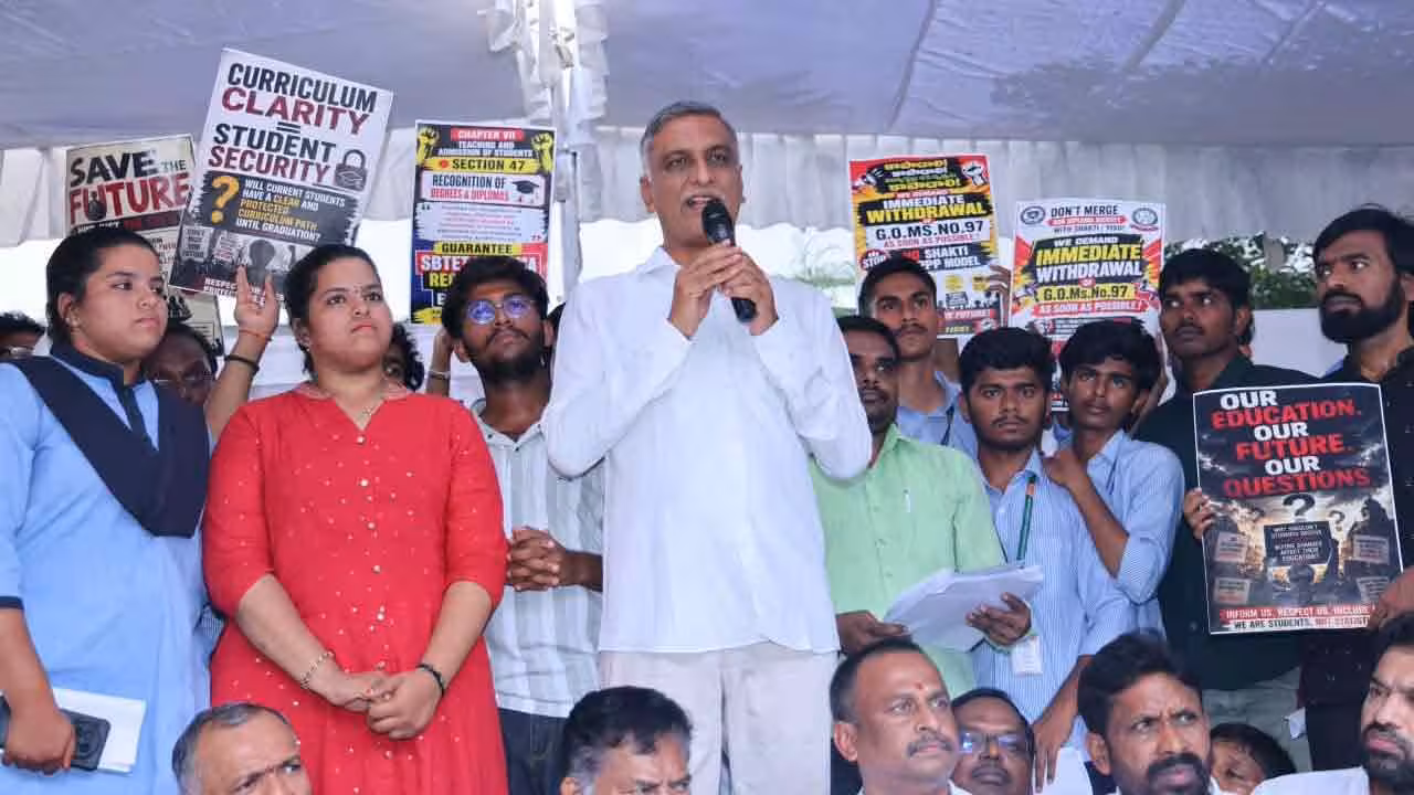 Harish Rao | జీవో 97 రద్దు చేయకపోతే.. లక్ష మందితో సచివాలయం ముట్టడి
