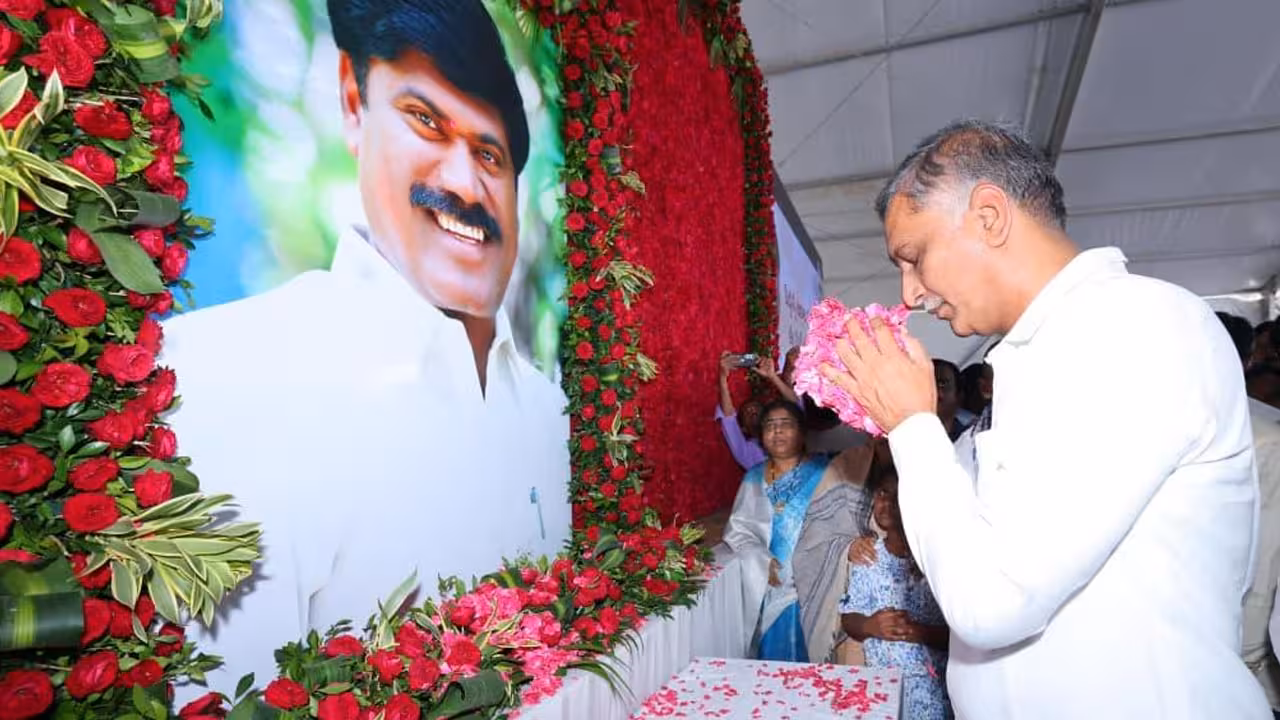 Harish Rao Emotional Speech Over Peddi Sudarshan Reddy