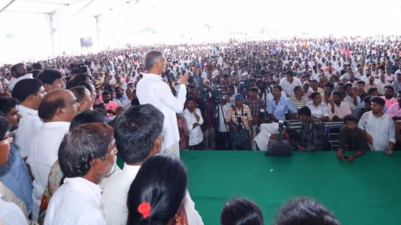 Harish Rao Emotional Speech Over Peddi Sudarshan Reddy
