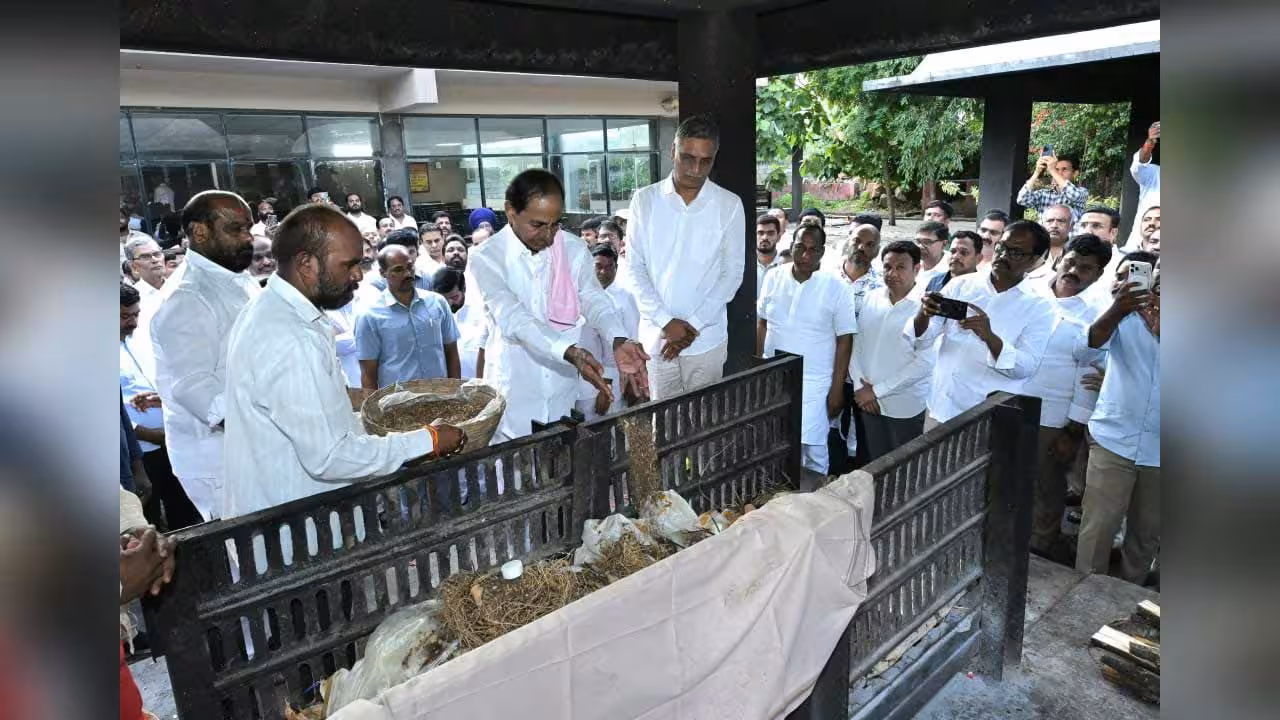 Srinivasa Rao | ముగిసిన జోగినపల్లి శ్రీనివాస్ రావు అంత్యక్రియలు