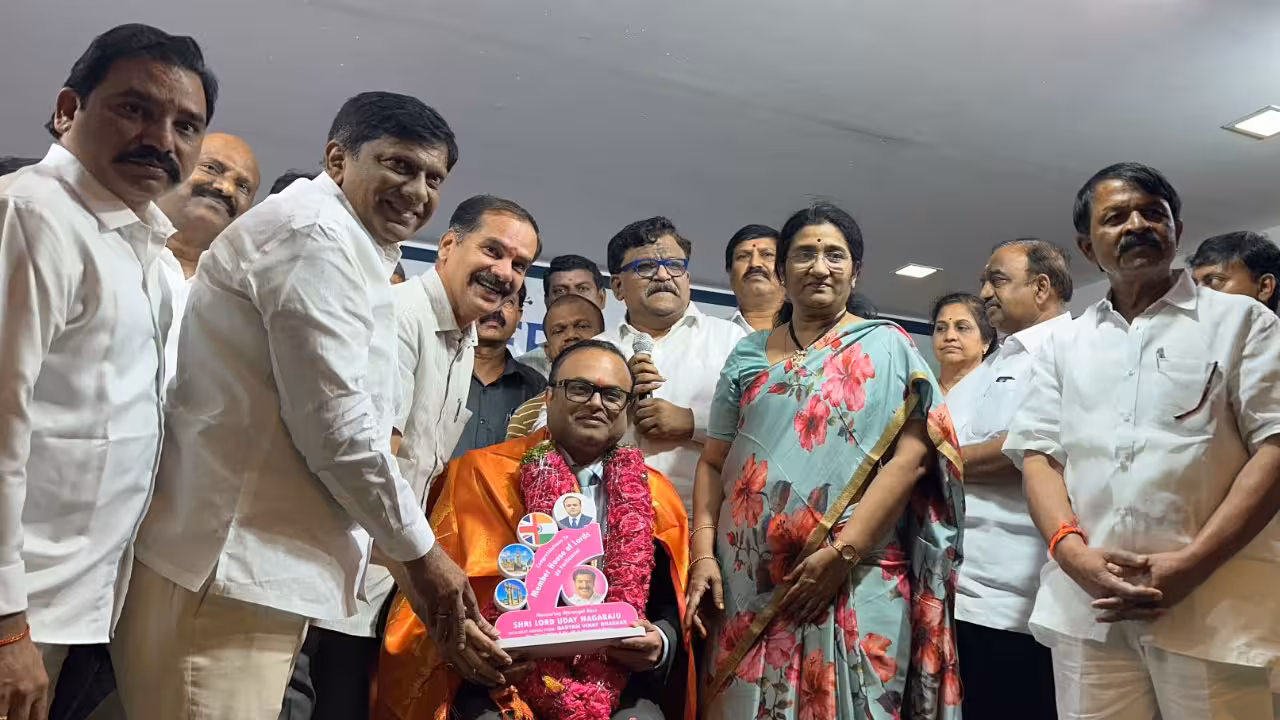 Lord Uday Nagaraju | తెలంగాణ మట్టిలో మొదలైన ఒక ప్రయాణం.. బ్రిటన్ పార్లమెంట్ చరిత్రలో స్థానం సంపాదించింది: వాసుదేవరెడ్డి