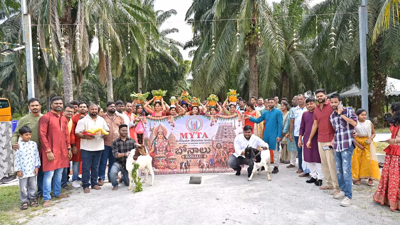 MYTA Bonalu 2026 Telangana Expats Celebrate in Malaysia