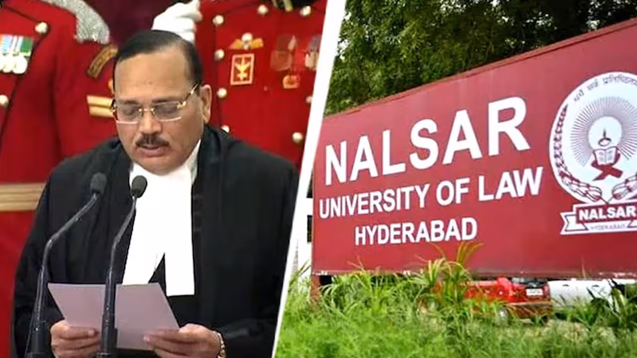 NALSAR Students vs CJI Surya Kant | కాన్వకేషన్కు ‘చీఫ్ గెస్ట్’గా సీజేఐ సూర్యకాంత్ వద్దే వద్దు: నల్సార్ విద్యార్థుల సంచలన నిర్ణయం