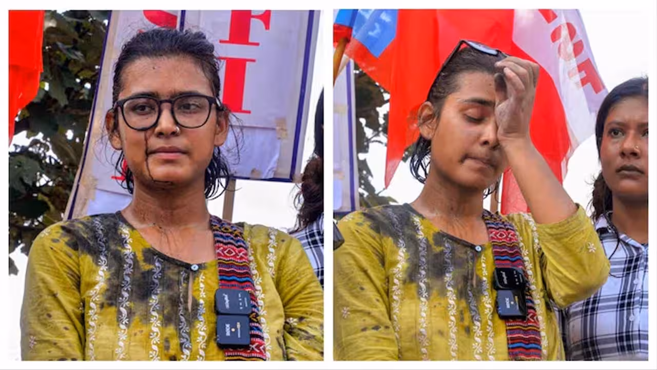 Neha Bora | నేహా బోరాపై ఇంకుతో దాడి.. దేశ వ్యతిరేకి అంటూ నినాదాలు