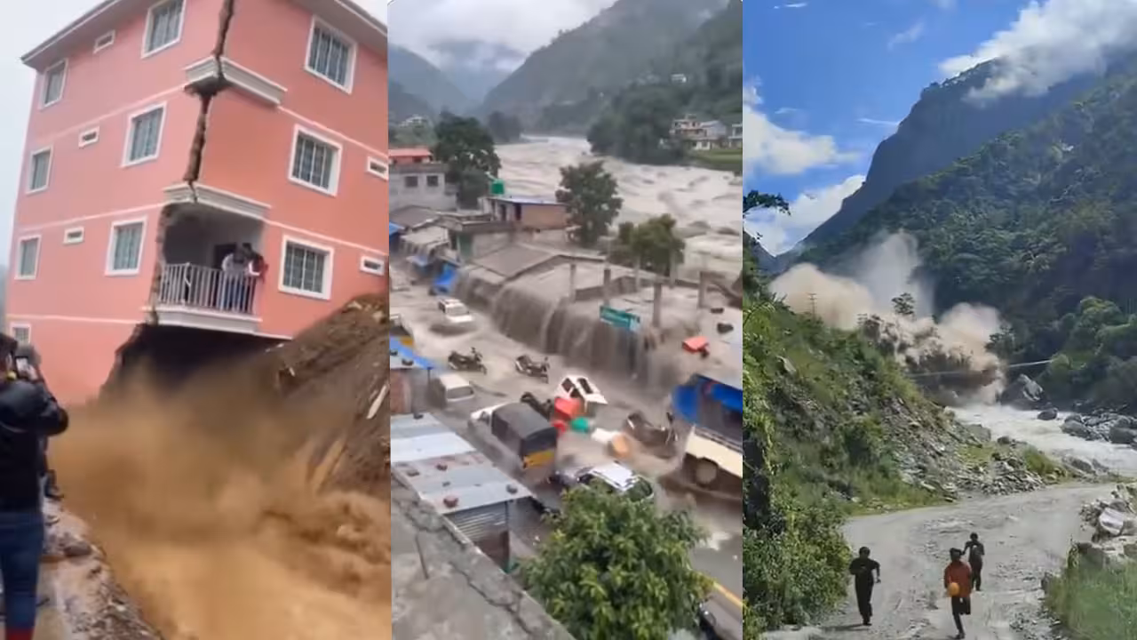 Nepal Floods | నేపాల్లో వరద బీభత్సం… వీడియోలు