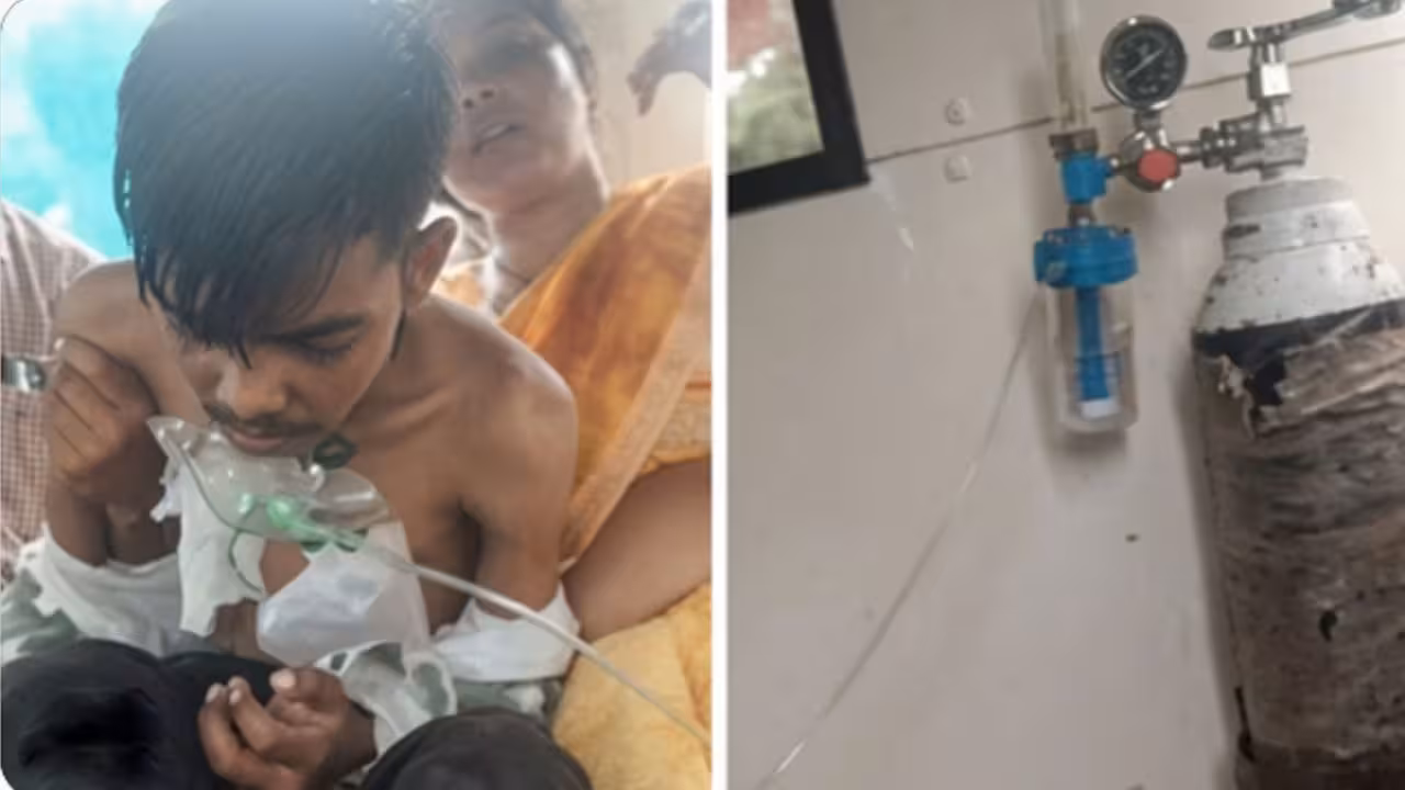 Oxygen | అంబులెన్స్లో తీసుకెళ్తుండగా ఆక్సిజన్ సిలిండర్ ఖాళీ.. ఊపిరాడక రోగి మృతి