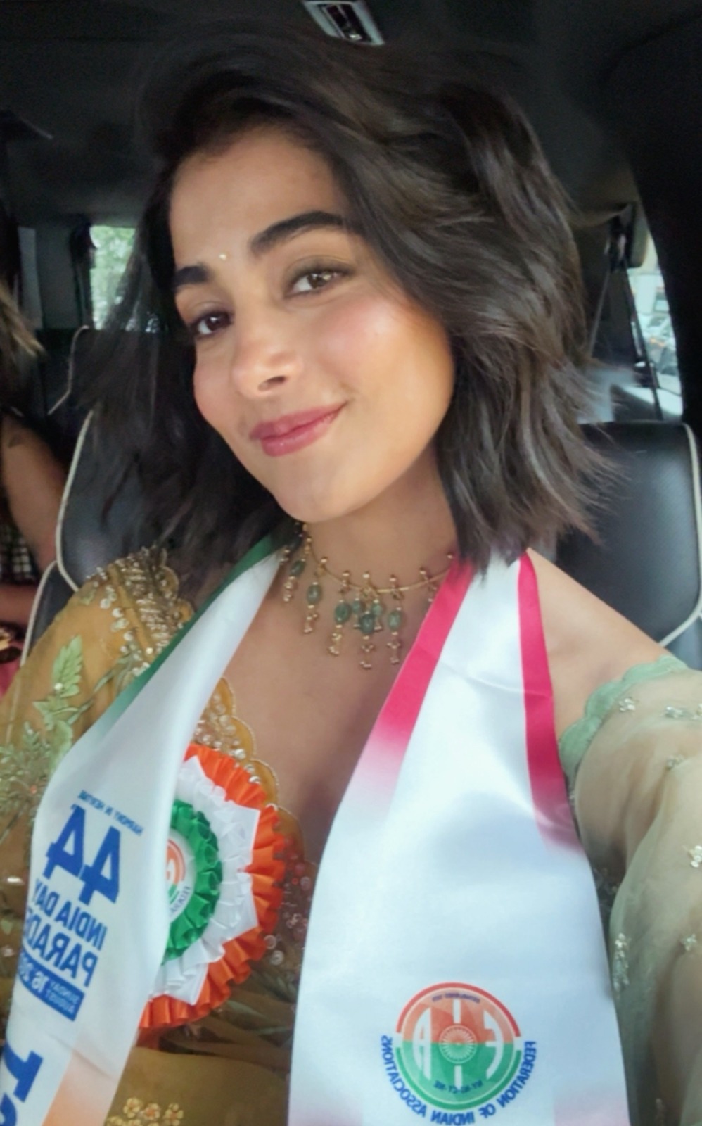 Pooja Hegde | న్యూయార్క్లో పూజా హెగ్డే సందడి – ఇండియా డే పరేడ్కు స్పెషల్ అట్రాక్షన్గా బుట్టబొమ్మ - Image 3