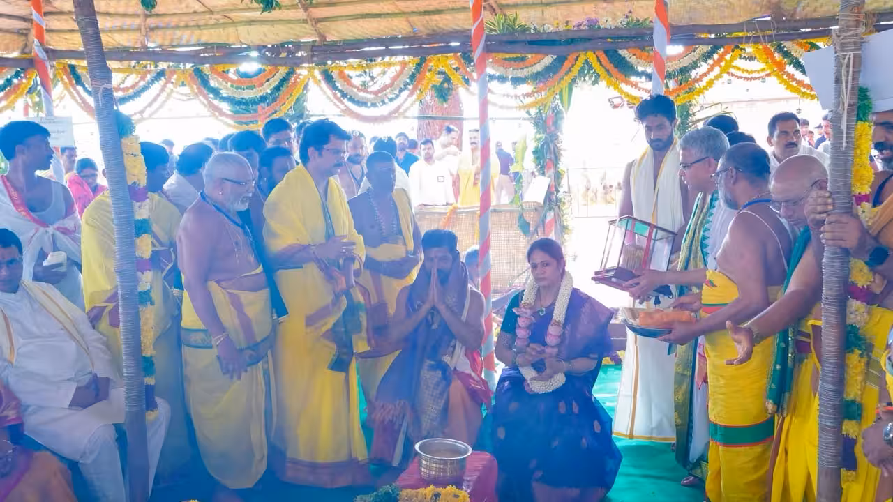 CM Revanth Reddy Performs Maha Varuna Yagam for Rains in Telangana

