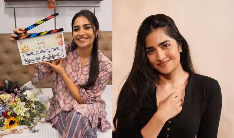 Rukmini Vasanth | క్లాప్‌బోర్డ్‌తో రుక్మిణి వ‌సంత్ – మ‌ల‌యాళంలో తొలి అడుగు