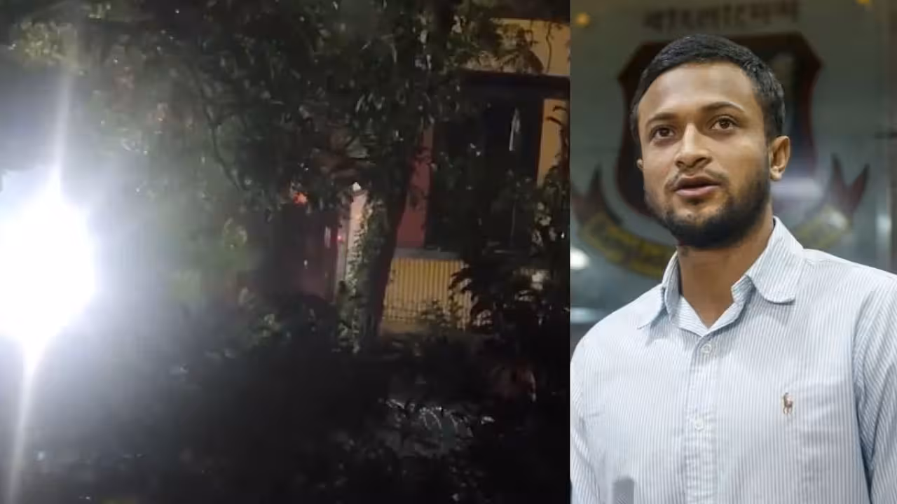 Shakib Al Hasan | బంగ్లా క్రికెటర్ షకీబ్ అల్ హసన్ ఇంటిపై పెట్రోల్ బాంబు దాడి..