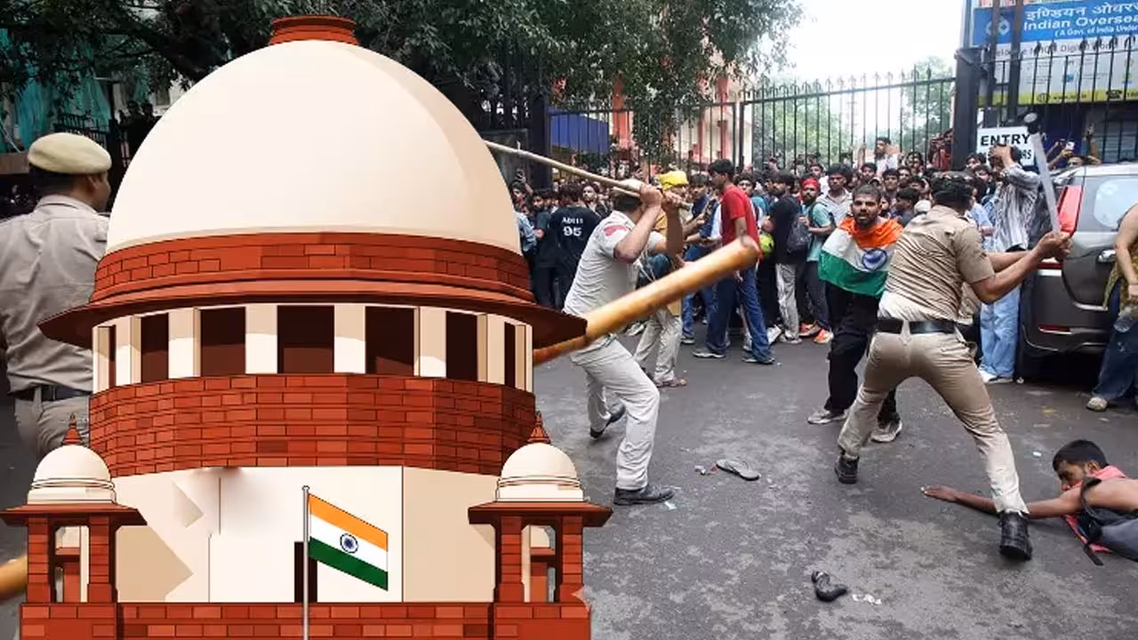 CJP Student Protest Case | స్టూడెంట్స్పై కేసుల ఉపసంహరణకు సుప్రీంకోర్టు గ్రీన్ సిగ్నల్.. పోలీసుల దౌర్జన్యంపై సీరియస్!