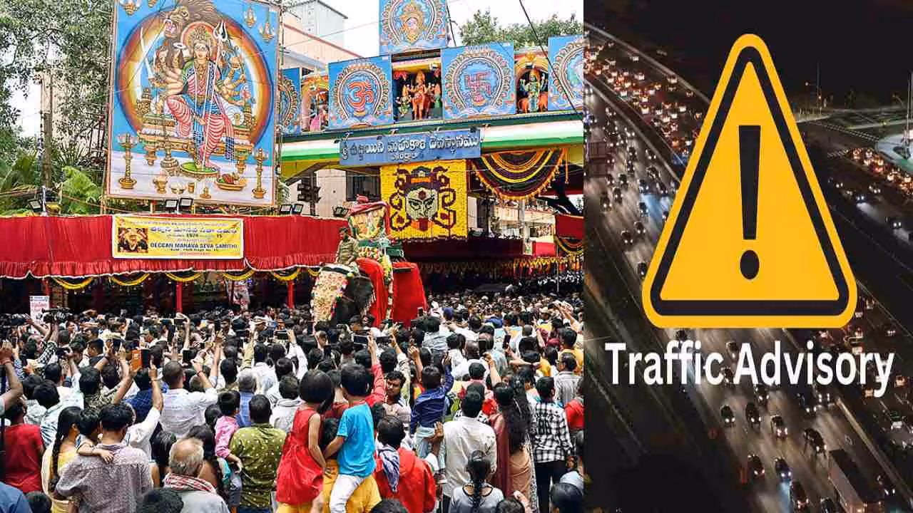 Traffic Restrictions | ఉజ్జయిని మహంకాళి బోనాలు.. హైదరాబాద్లో మూడు రోజులపాటు ట్రాఫిక్ ఆంక్షలు