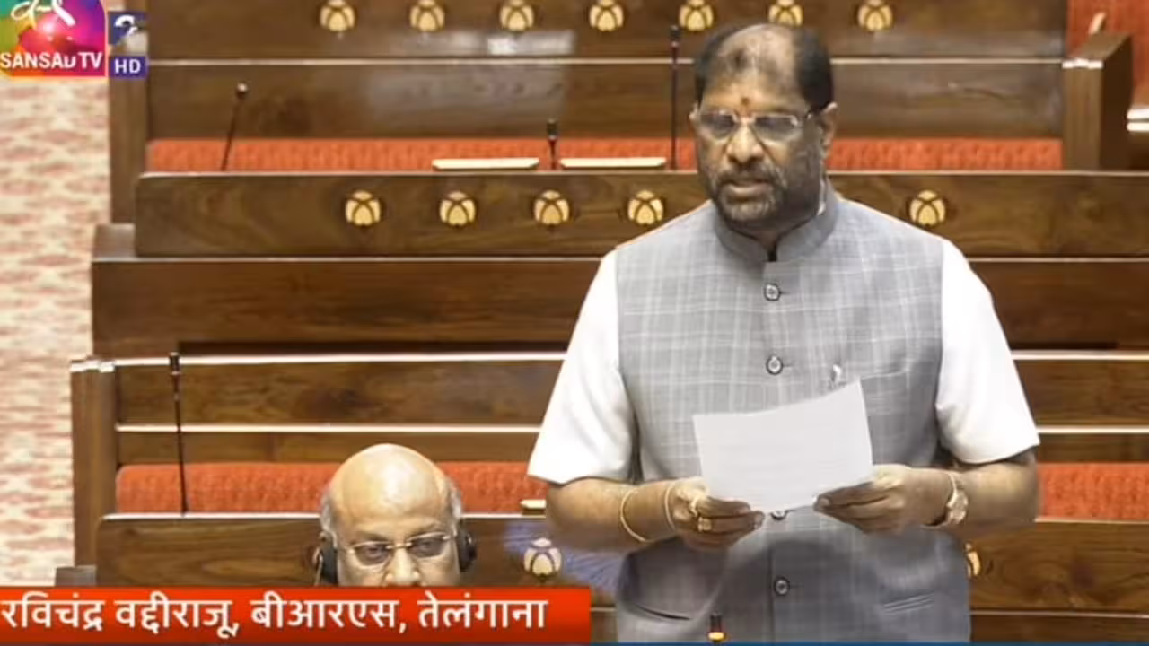 BRS MP Vaddiraju Demands Supreme Court Bench in Hyderabad in Rajya Sabha