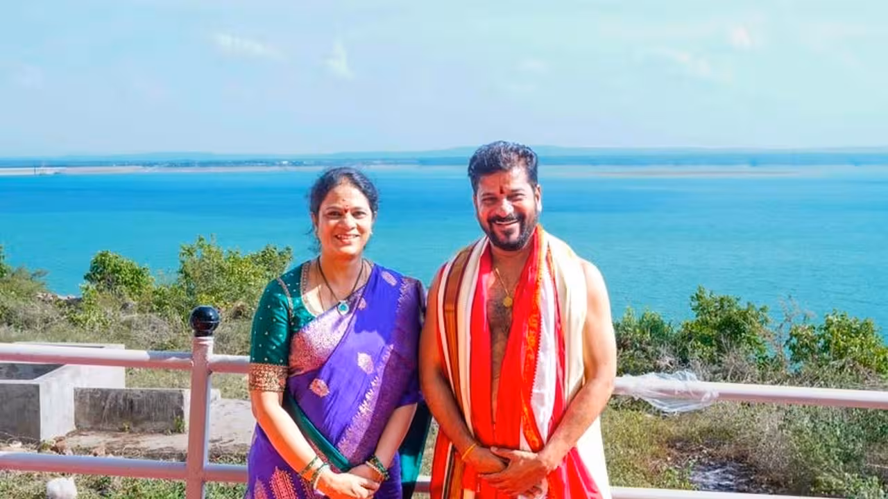 CM Revanth Reddy Performs Maha Varuna Yagam for Rains in Telangana
