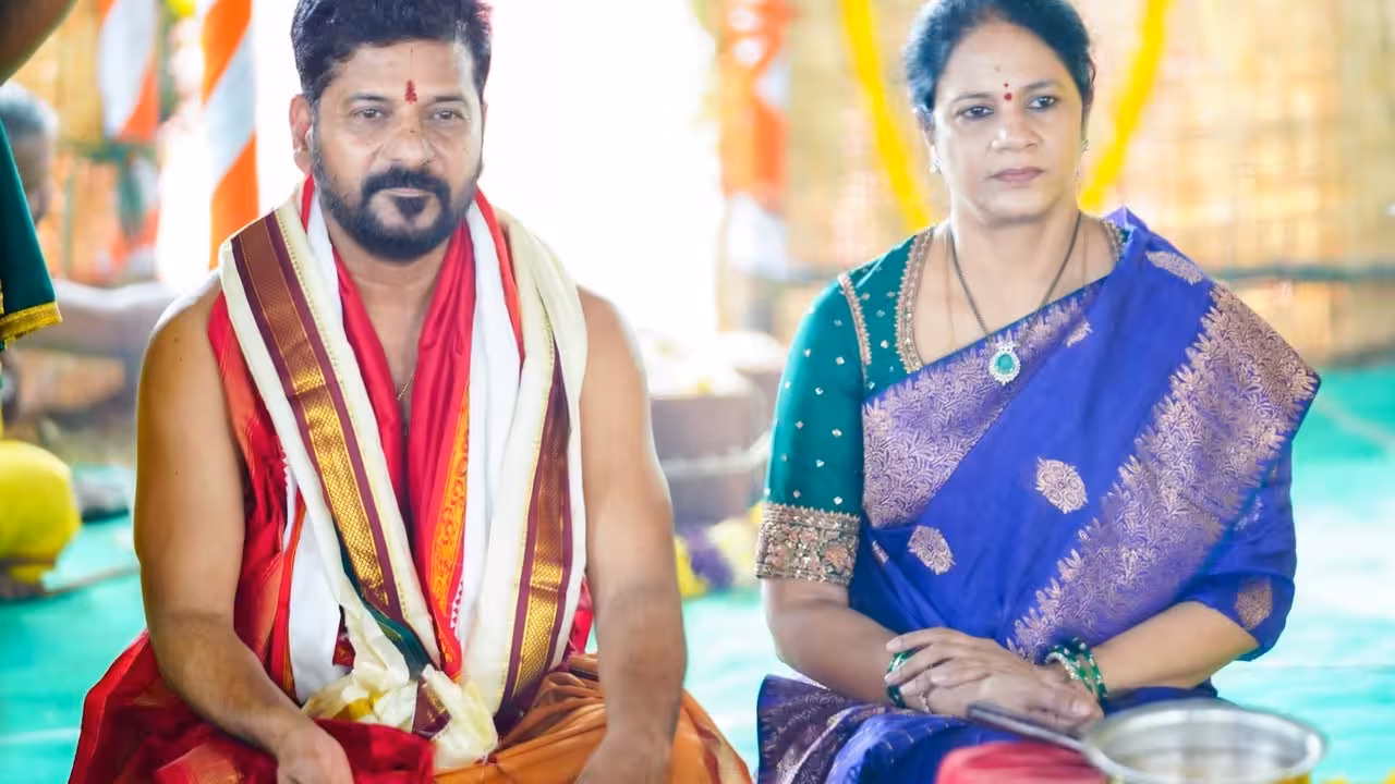 CM Revanth Reddy Performs Maha Varuna Yagam for Rains in Telangana