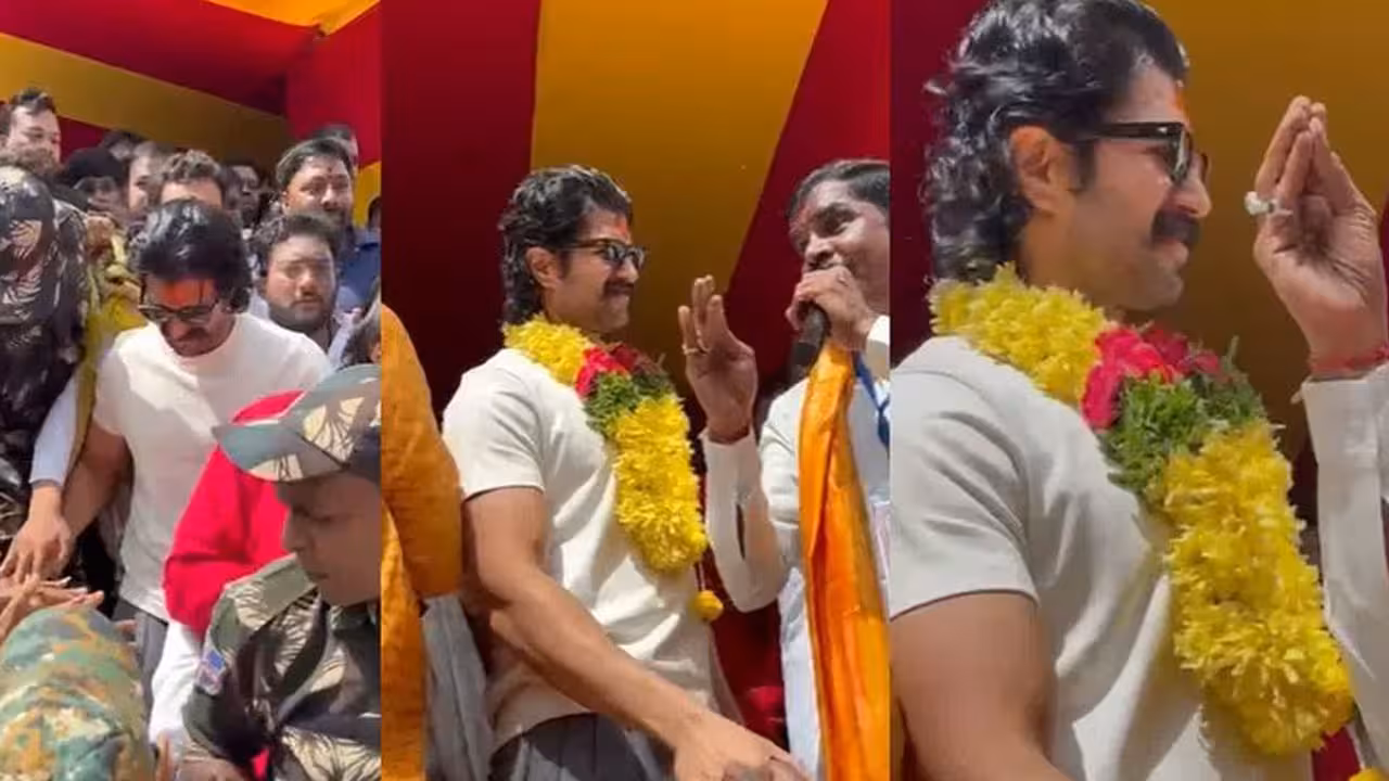 Vijay Devarakonda | లాల్దర్వాజ సింహవాహిని అమ్మవారిని దర్శించుకున్న విజయ్ దేవరకొండ