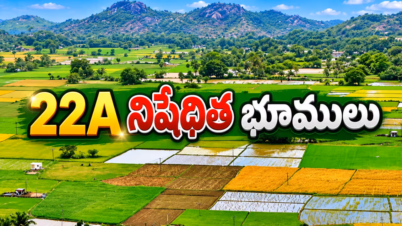 Telangana Section 22A Land Issues | 22-ఏ పొరపాటు కాదు.. ఉద్దేశపూర్వకమే!